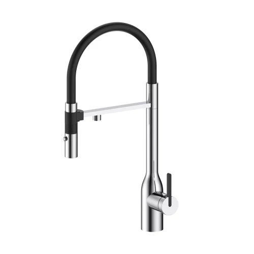 Смеситель Paulmark MAGNETO ONE с подключением к фильтру для воды с высоким изливом Хром CR