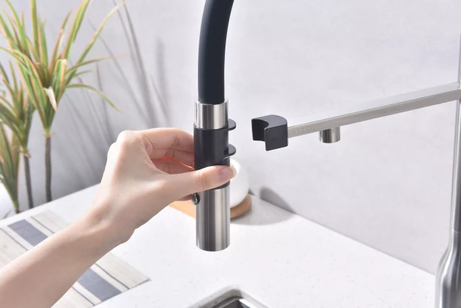 Смеситель Paulmark MAGNETO ONE с подключением к фильтру для воды с высоким изливом