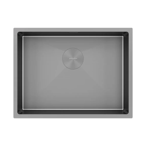 Кухонная мойка NEXT 58 UNI Матовый серый MG