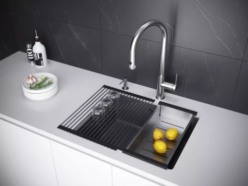 Кухонная мойка LUMI 55 UNI Графит DG