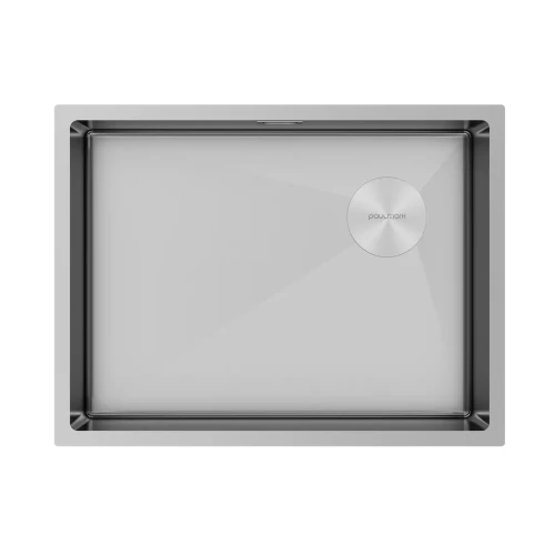 Кухонная мойка NEXT-SKEW 58 UNI Брашированная сталь