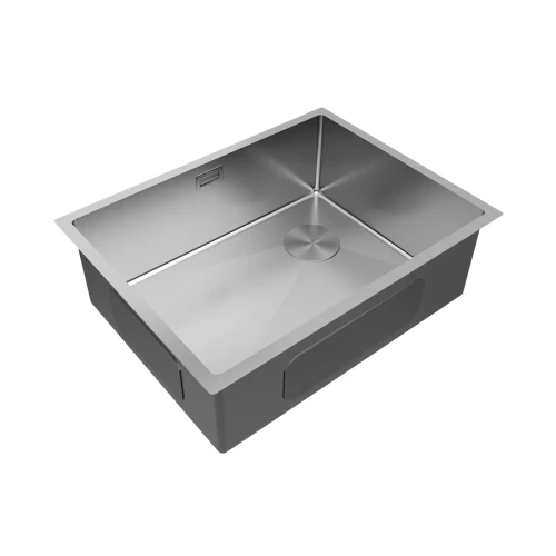 Кухонная мойка NEXT-SKEW 58 UNI Брашированная сталь