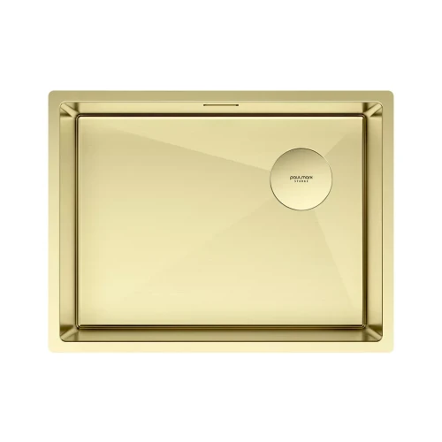 Кухонная мойка NEXT-SKEW 58 UNI светлое золото