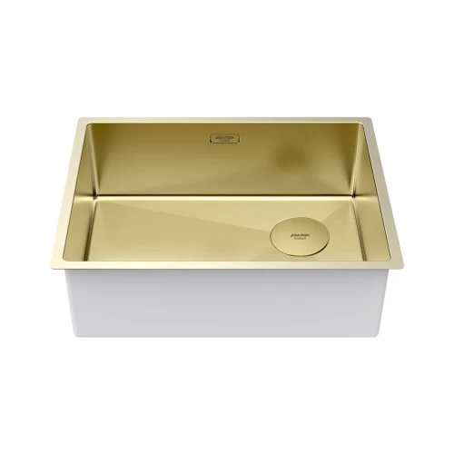 Кухонная мойка NEXT-SKEW 58 UNI светлое золото