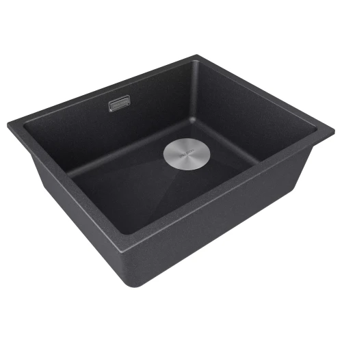 Кухонная мойка LUMI 55 UNI-SKEW черный