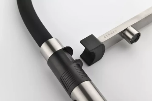 Смеситель с подключением к фильтру для воды Paulmark Gravity Брашированная сталь