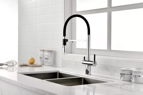 Смеситель с подключением к фильтру для воды Paulmark Gravity Хром CR