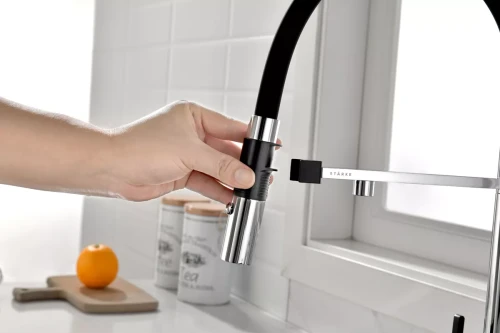 Смеситель с подключением к фильтру для воды Paulmark Gravity Хром CR