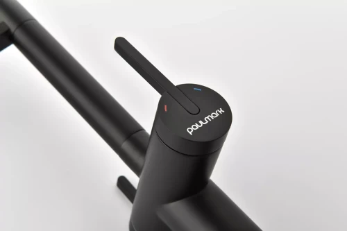 Смеситель с подключением к фильтру для воды Paulmark Gravity Антрацит