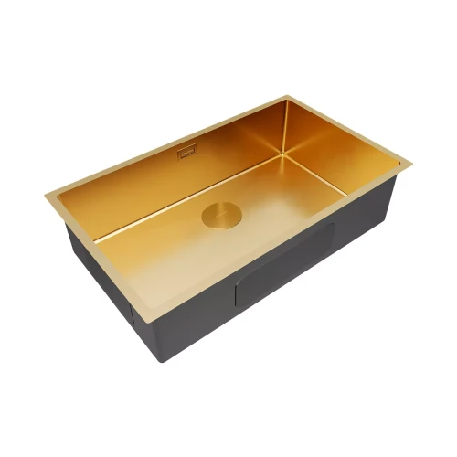 Кухонная мойка NEXT 74 UNI Брашированное золото BG