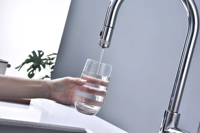 Смеситель Paulmark Galant с подключением к фильтру для воды однорычажный