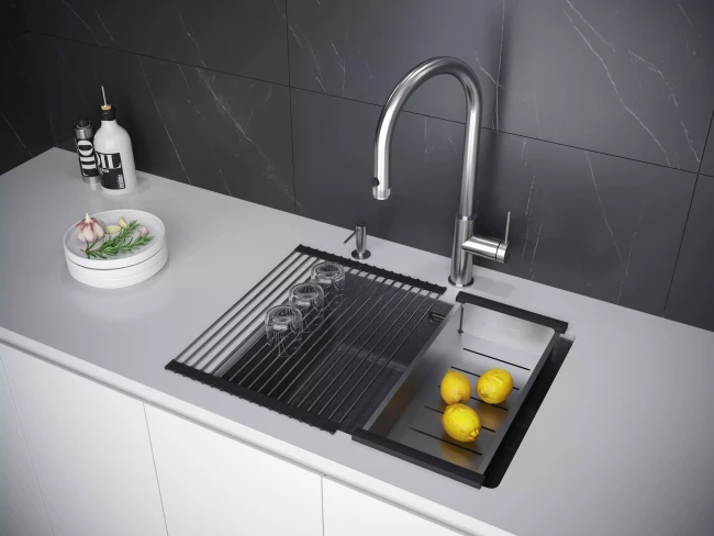 Смеситель Paulmark Galant с подключением к фильтру для воды однорычажный