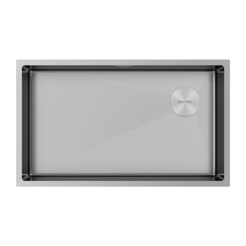 Кухонная мойка NEXT-SKEW 74 UNI Брашированная сталь